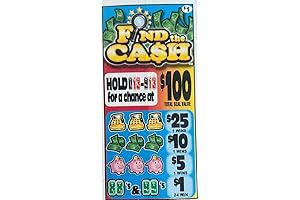 Find The Cash $100 Bingo Pull Tabs Game: Uncover the Winning Potential