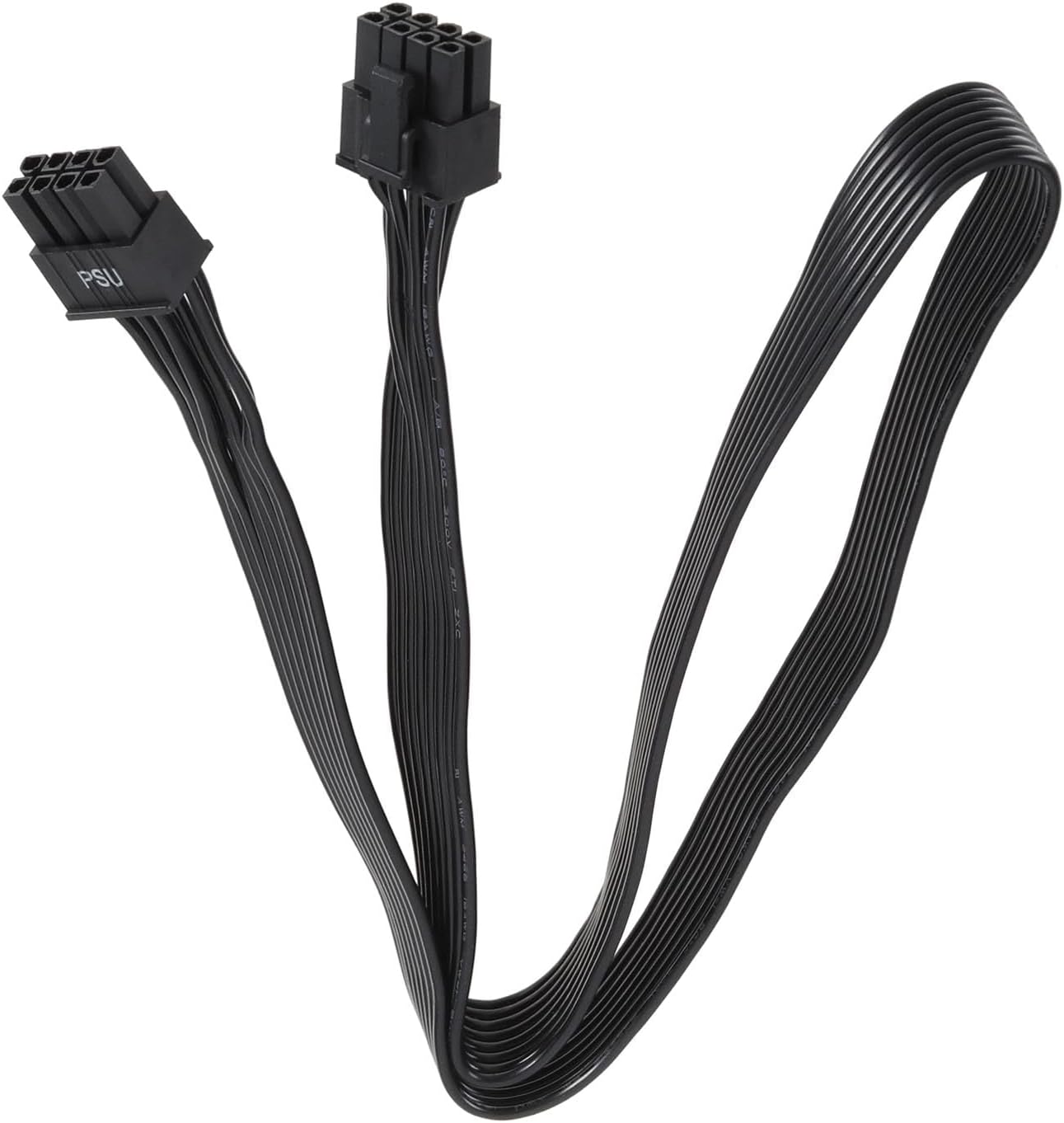 PSU 8 Pin to 6+2 Pin PCIE Power Cable Compatible with Corsair Modular AX1600i/ AXi/HXi/RMi/RMX/RM/SF PCI Express Power Adapter Cable