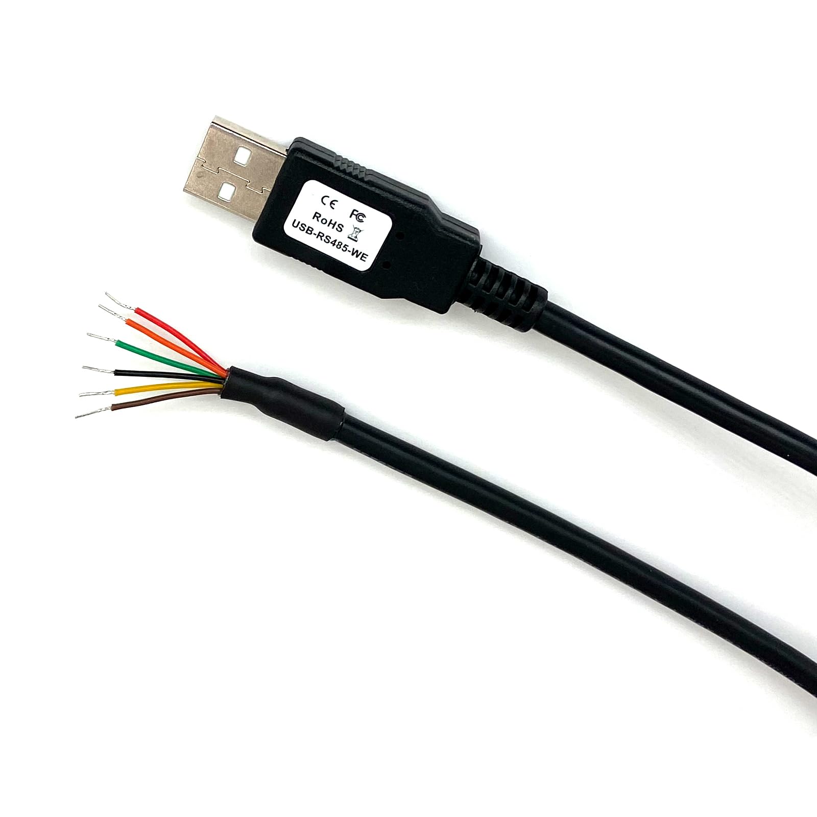 USB-RS485-WE-1800-bt Serielles Adapterkabel, USB-auf-RS485-Konverterkabel mit FT232RQ-Chipsatz (1,8 m)
