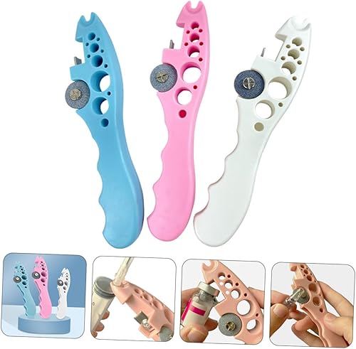 Miniatura 8 de Hemobllo 9 piezas abridor de botellas sacacorchos portátil ampollas corkickle vidrio vial abridor herramientas oro masaje rodillo ampollas