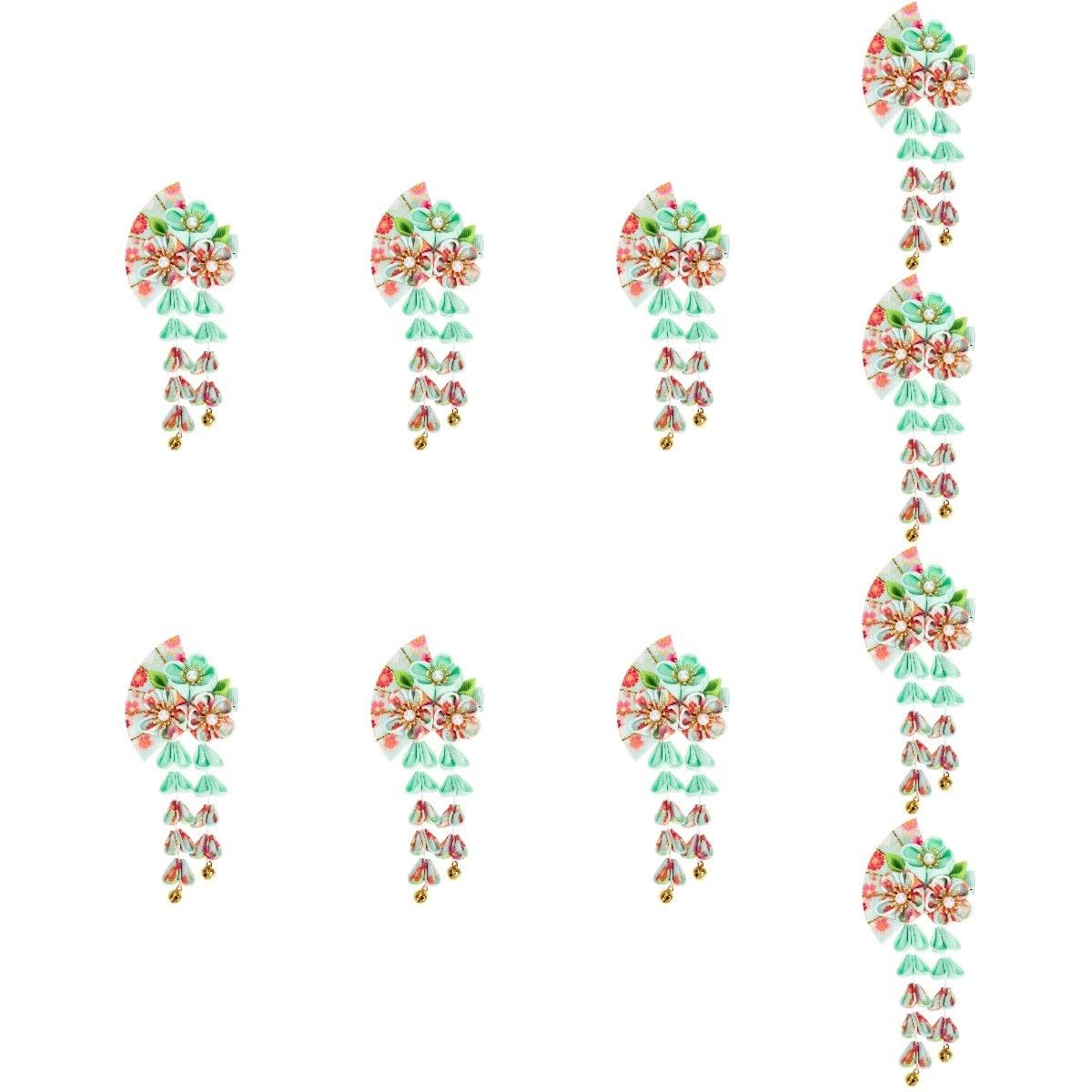 FRCOLOR 10St Quaste Glocke Haarschmuck hochzeitshaar schmuck wedding hair accessories Kopfschmuck mit Quasten Haarspange im japanischen Stil Kopfbedeckung im japanischen Stil Legierung