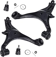 Vista 215 de Detroit Axle - Kit de brazos de control inferiores delanteros para Dodge Dart 2013, 2014, 2015, 2016, 2 brazos de control inferiores con ensamblaje