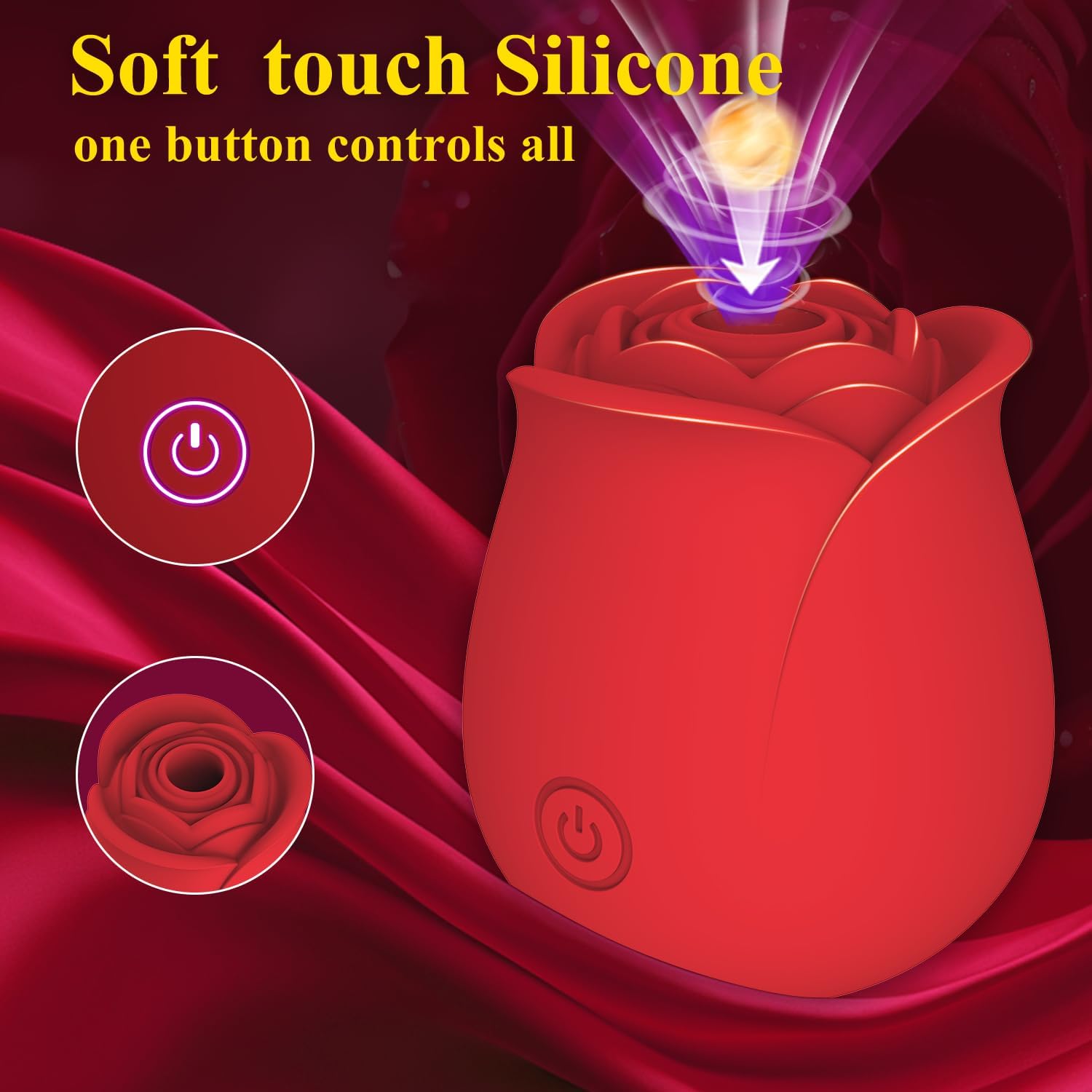 Vibratoreper Donna Professionale Sexytoysys Donna Coppia Succhia Clitoride Sex Toys Coppia Sessuali per Vibratoreper Stimolatore Clitoride Femminile Succhia Capezzoli per Donne Vibratoreper Piccolo