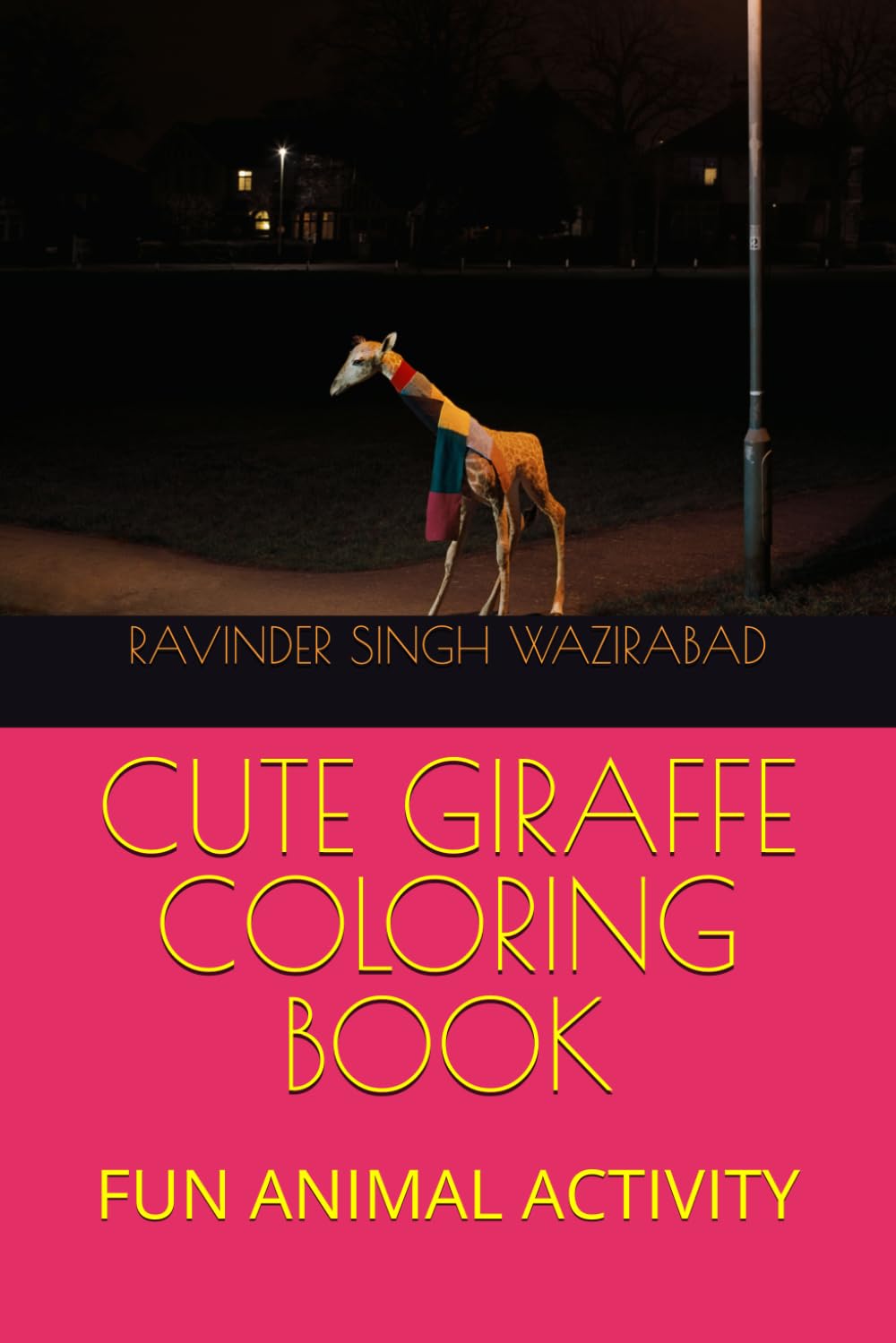 CUTE GIRAFFE COLORING BOOK: FUN ANIMAL ACTIVITY