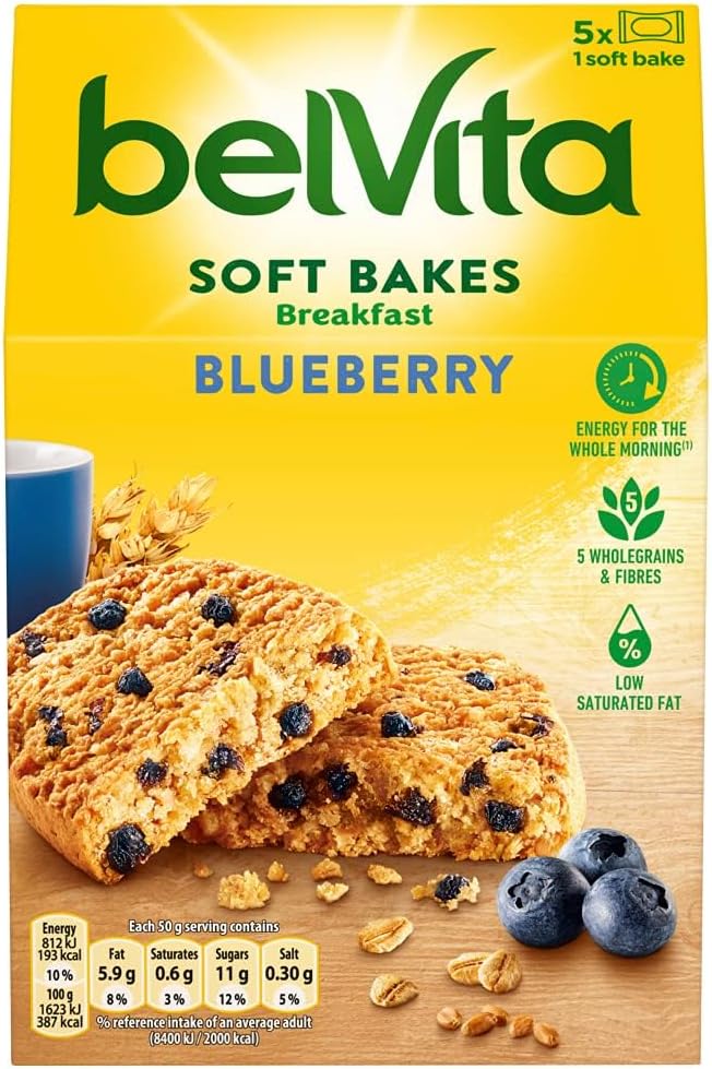 Breakfast Biscuits Soft Bakes Blueberry, 250g