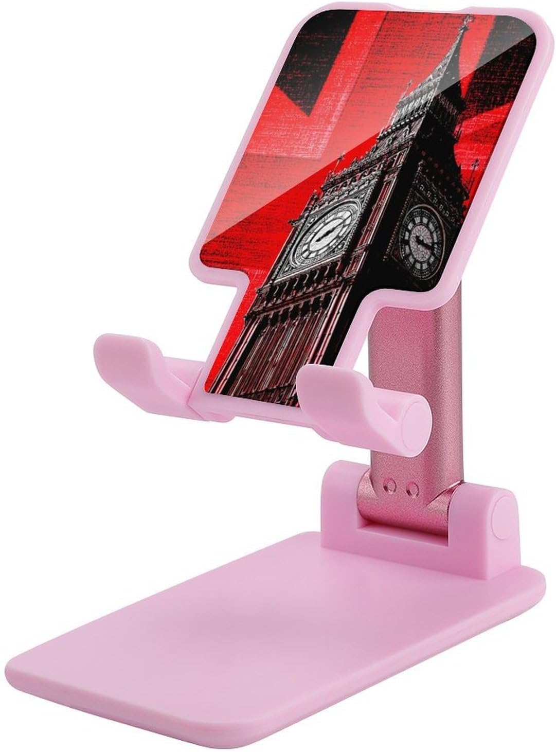 Big Ben English Flag Novelty Cell Phone Stand Lightweight Phones Holder