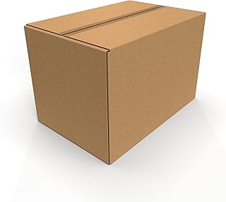IMBALLAGGI 2000 - Scatole da spedizione 60x40x40 cm - Pacco da 10 pezzi - Scatola di Cartone a Doppia Onda resistente colore Marrone - Imballaggi per Spedizione Trasloco Stoccaggio