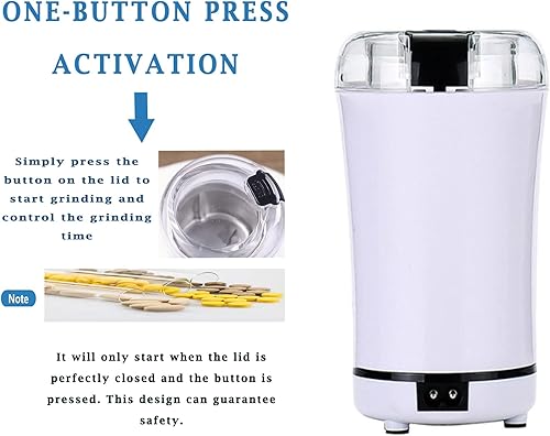 Miniatura 4 de Molinillo multifuncional eléctrico. Molinillo eléctrico para píldoras pequeñas o grandes, a polvo fino. Molinillo pulverizador triturador de