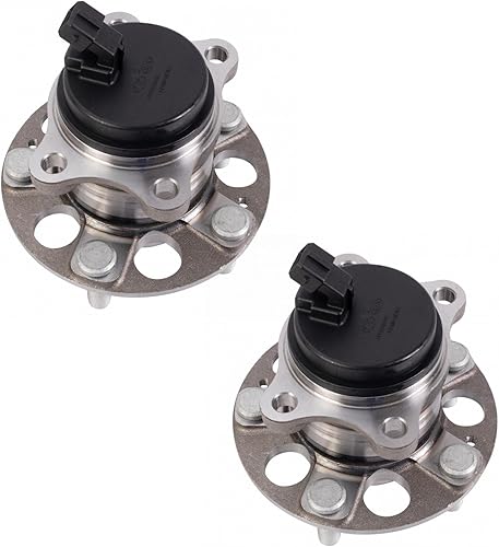 Vista 888 de TRQ Juego de 2 rodamientos y bujes de rueda trasera izquierda y derecha compatible con Ford Expedition 2007-2010 Lincoln Navigator 2007-2010