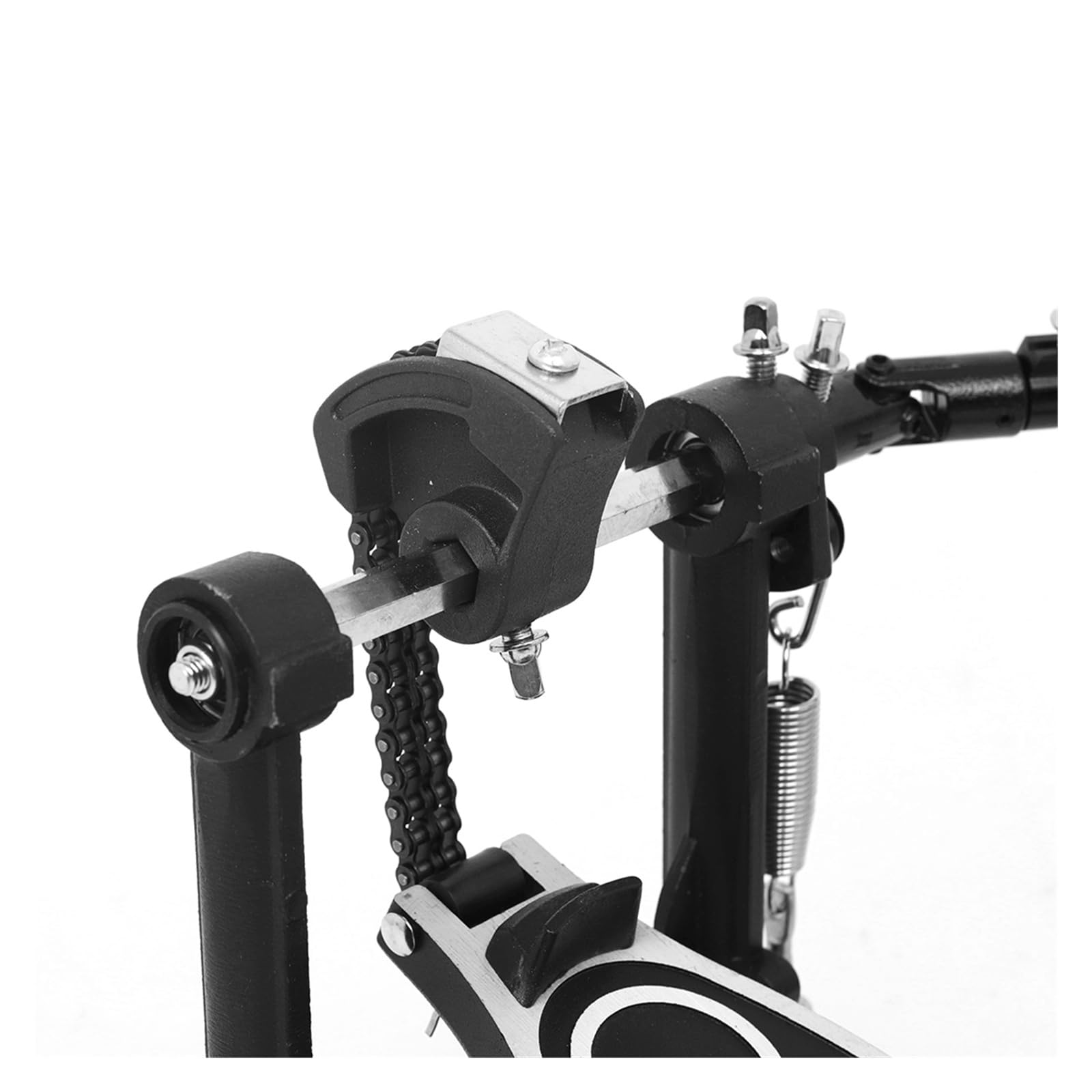 Kit di batteria Doppio driver Pedale Mallet Batteria elettronica Doppia catena in alluminio Accessori for percussioni professionali