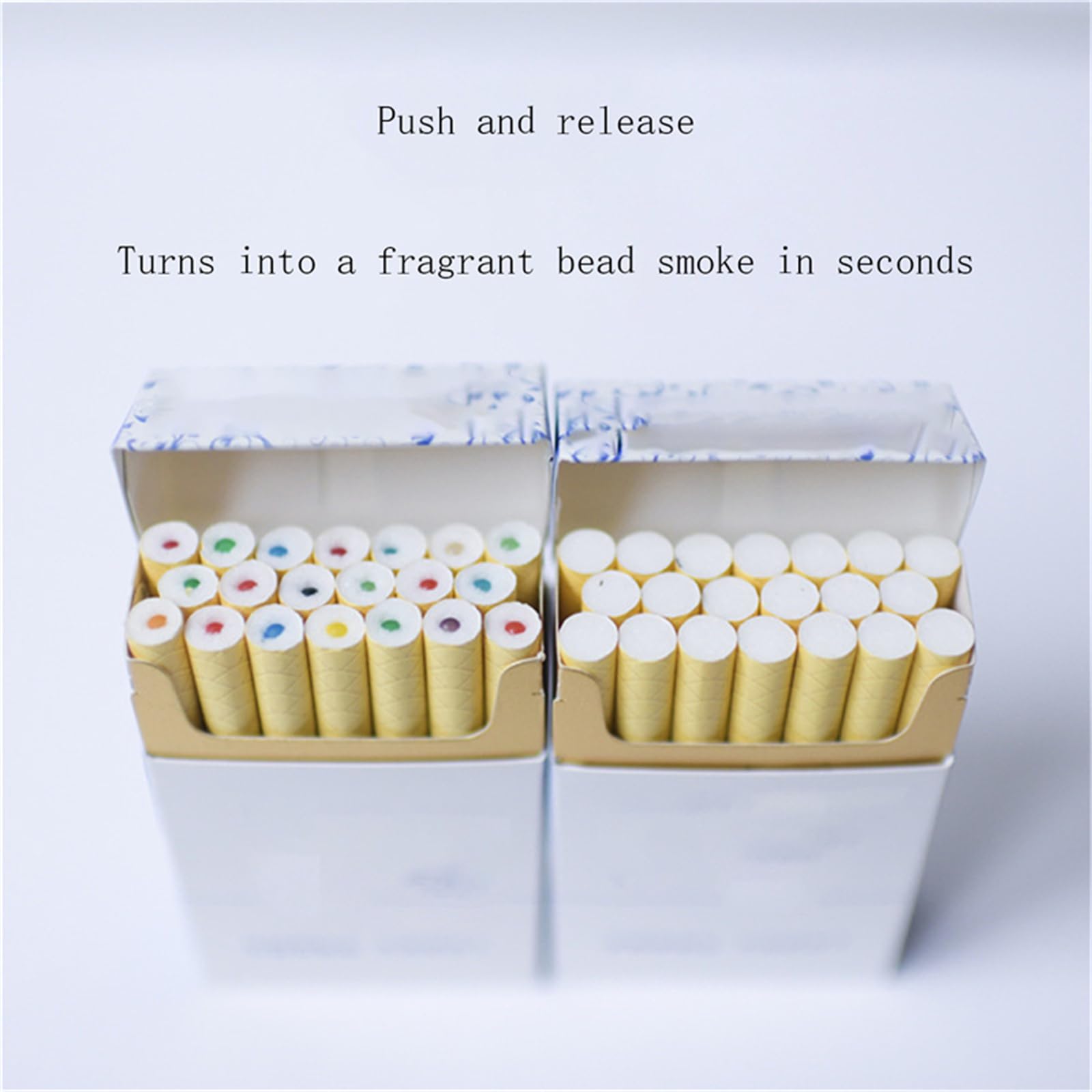 Cigarette Explosive Beads Flavoured Crush Balls Cigarettes Flavored  Crushball Menthol Mint Flavor (Coffee,5 pcs 500 pills) : Amazon.ca: Health  & Personal Care