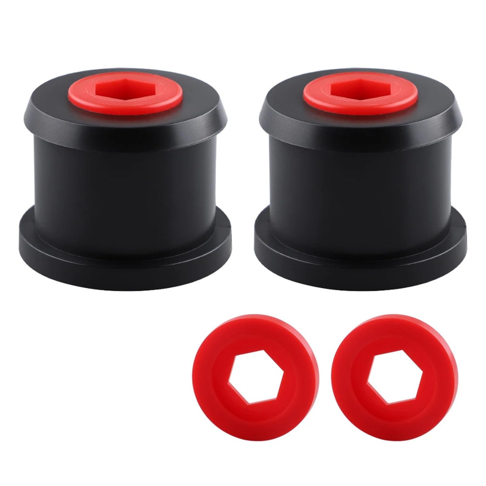 DGHBNP Bushings Fit For R50 R52 R53 R55 R56 R57 R58 R59 2pcs Car Front Wishbone Rear Bush Bushing Kit