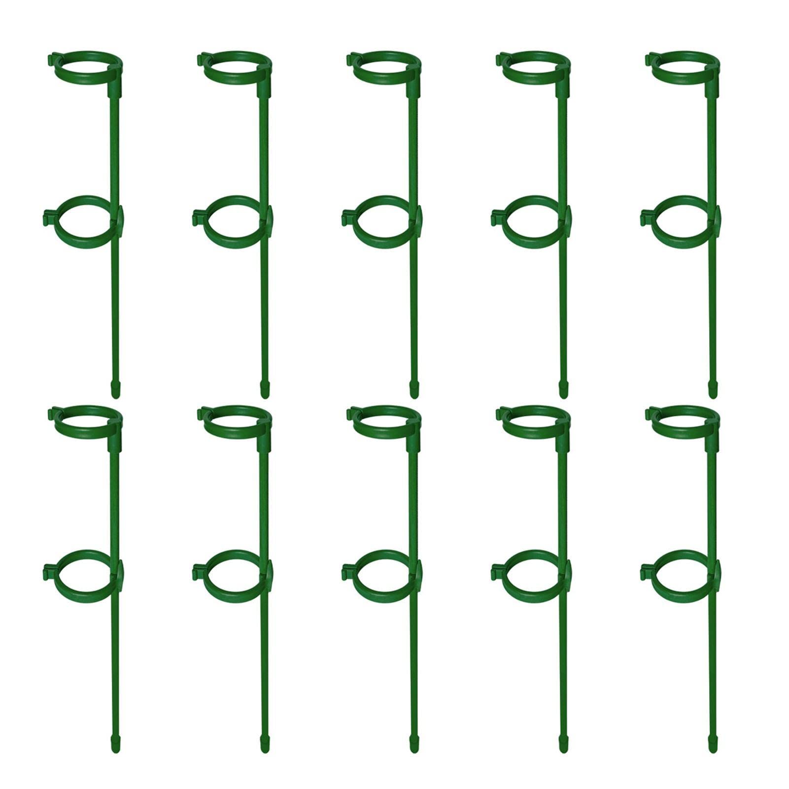 30 Pali Di Supporto Per Piante In Fibra Di Vetro - 3 Misure Per Orchidee, Pomodori E Rose - Foto 5