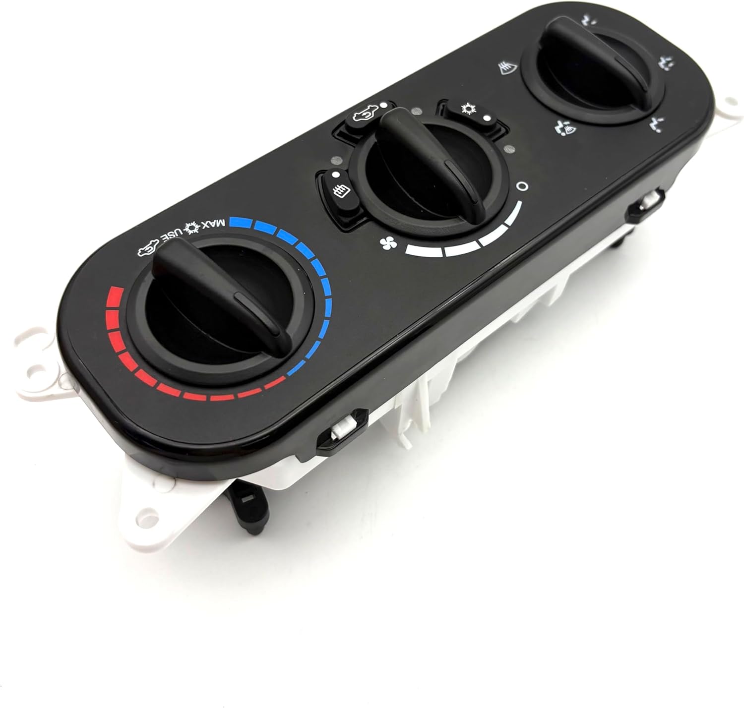 Car Climate Control Panel OE 55111840AE Automotive Air Conditioning Panel Replacement for JEE-p Wrangler 3.8L 2007-2010, Replace 55111840AB, 55111840AC