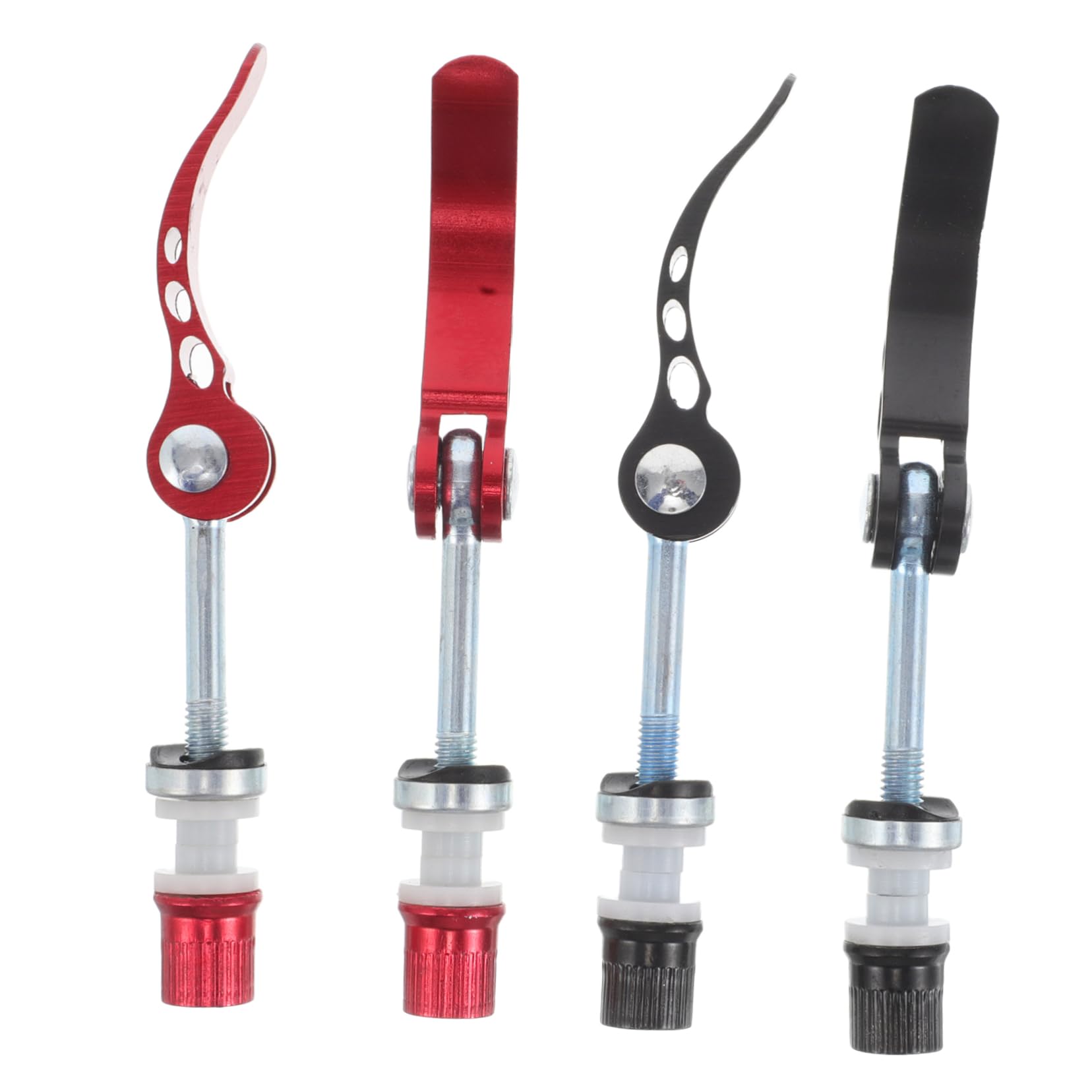 SUPVOX Aluminum Alloy Bike Seatpost Clamp Secure and Easy-to-use Quick Release Saddle Clamp for Bicycles