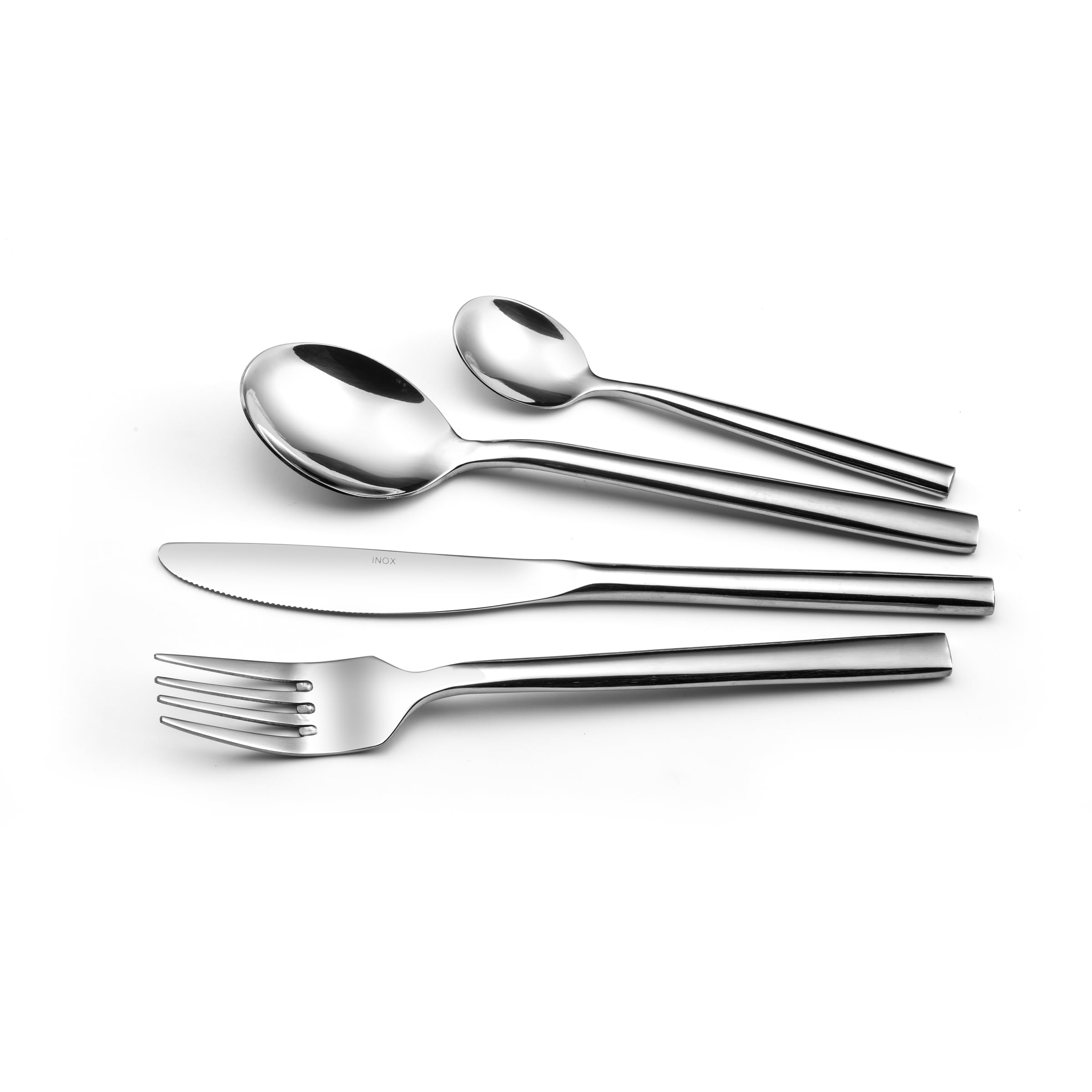 AMEFA - Set di 24 posate per 6 persone - Carlton - Acciaio 18/0 - Finitura Brillante