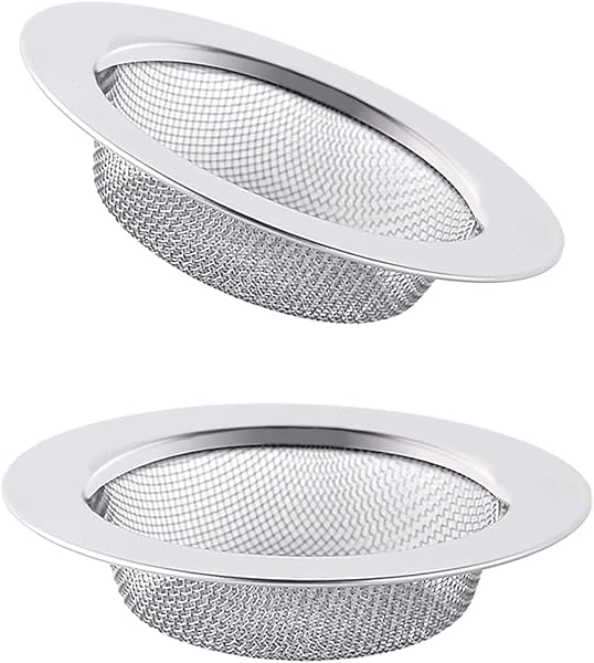 ANDSHUAI filtros de fregadero de 7,8 cm, 2 piezas