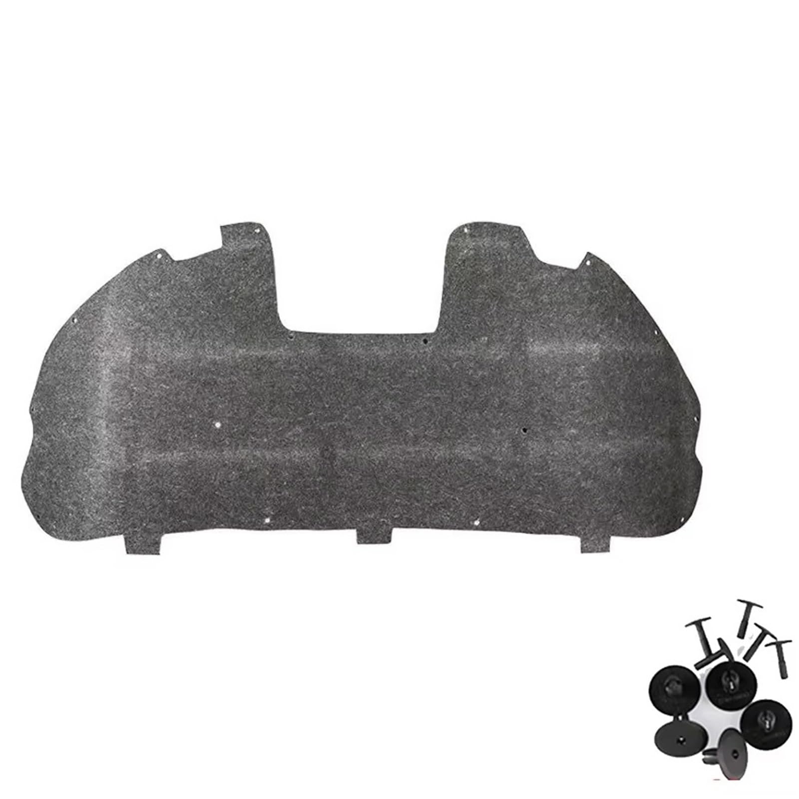 Bonnet Compatible with C&itroen for C5 for Aircross C84 2017-2025 Car Hood Insulation Pad Engine Cover Cotton Soundproof Heat Mat Part Accessorie