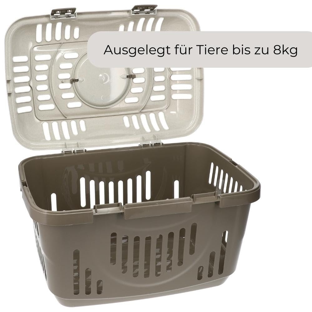 Transportbox Oben Öffnen Hunde Katzen Kleintier Transport Box Katzenbox Open Top