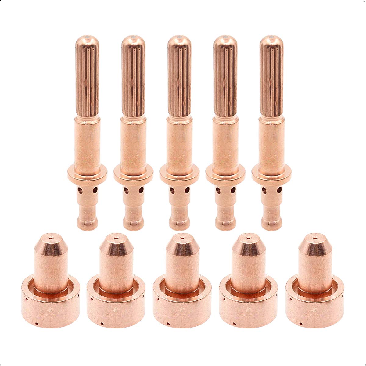 WeldingStop Plasma Electrode 64006514 Tip 60A 64006510 for Radnor MasterCut MC60 MC100 Torch