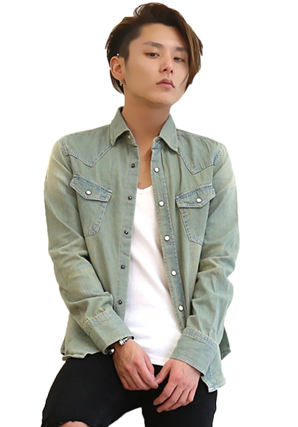   Jeans デニムシャツ デニムシャツ（シャツ/ブラウス）｜Whim Gazette（ウィムガゼット）の