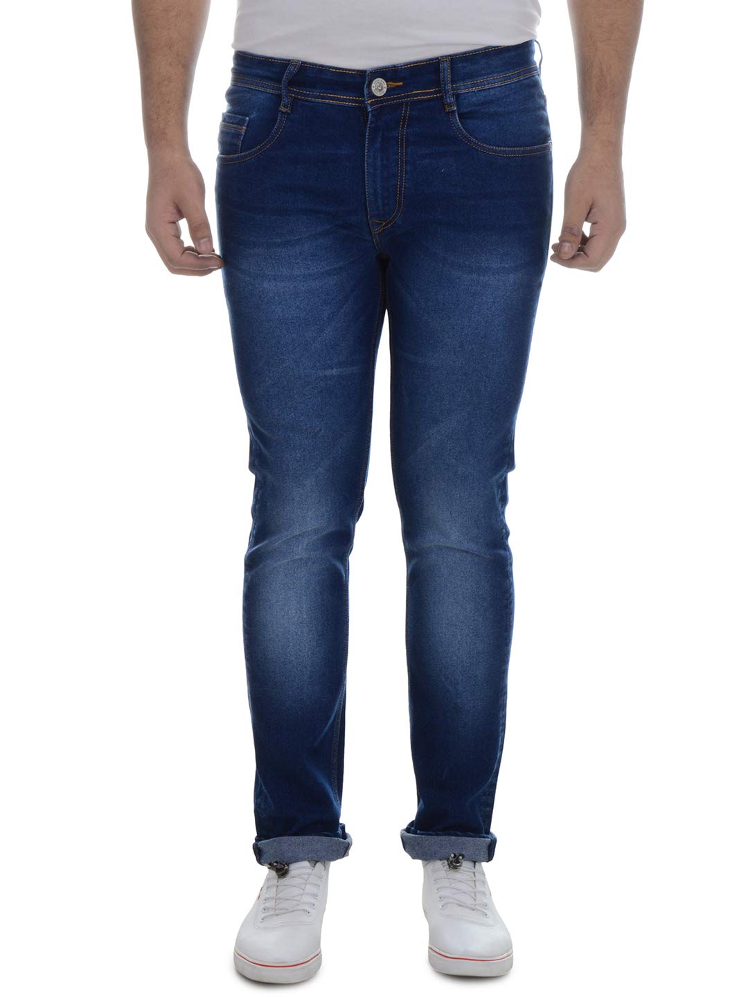 Ben MartinMen's Slim Fit Mid Rise Jeans