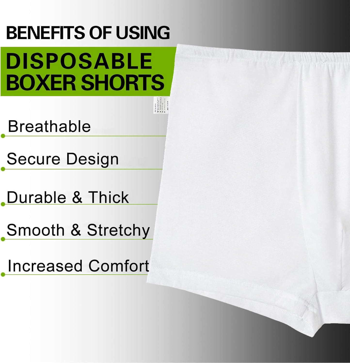 Men's Big and Tall Boxer Briefs Soft Comfort Men's Underwear Moisture-Wicking Breathable Boxer Briefs for Men - Image 3
