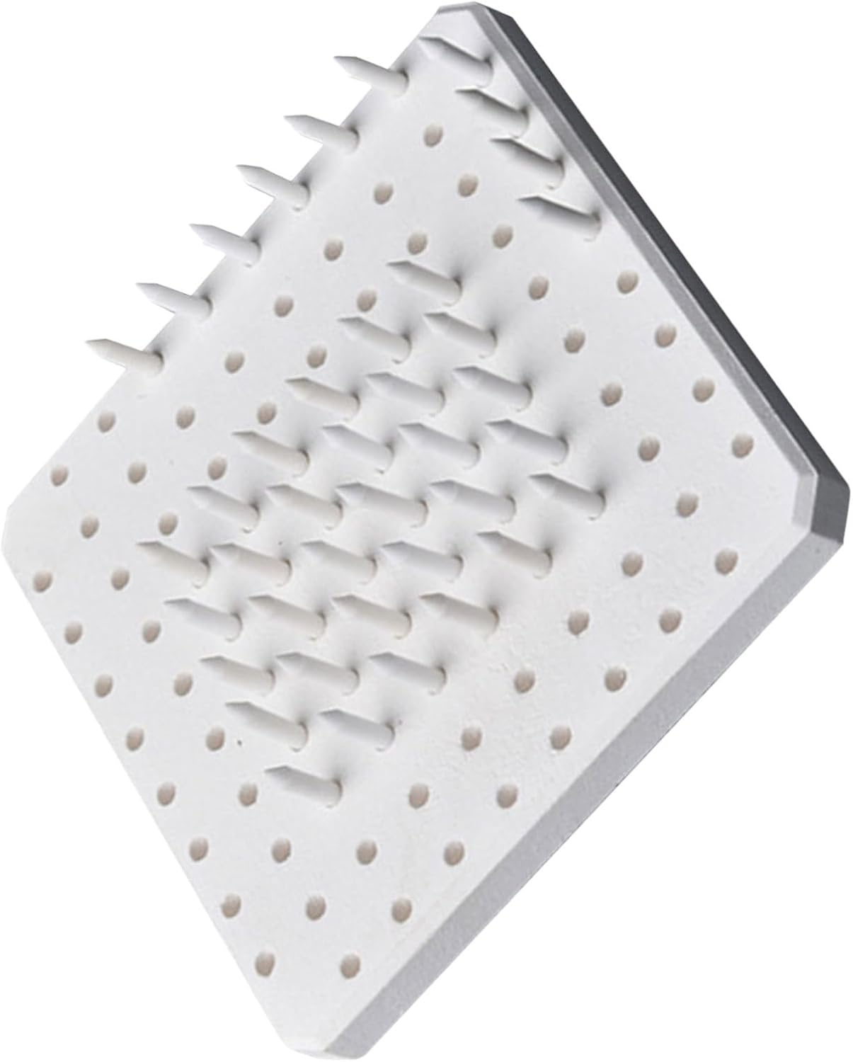 GAROZATION 60pcs Ceramic Pottery Kiln Nails and Multi-Hole Refractory Mat Set High Temperature Resistant Kiln Tools for Potters and Hobbyists Firing Support Accessories