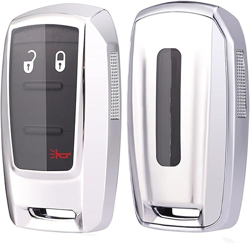 Miniatura 9 de Funda para llavero para Dodge Ram 1500 2019 2020 2021, accesorios de TPU suave, soporte remoto de poliuretano termoplástico, protector de piel,