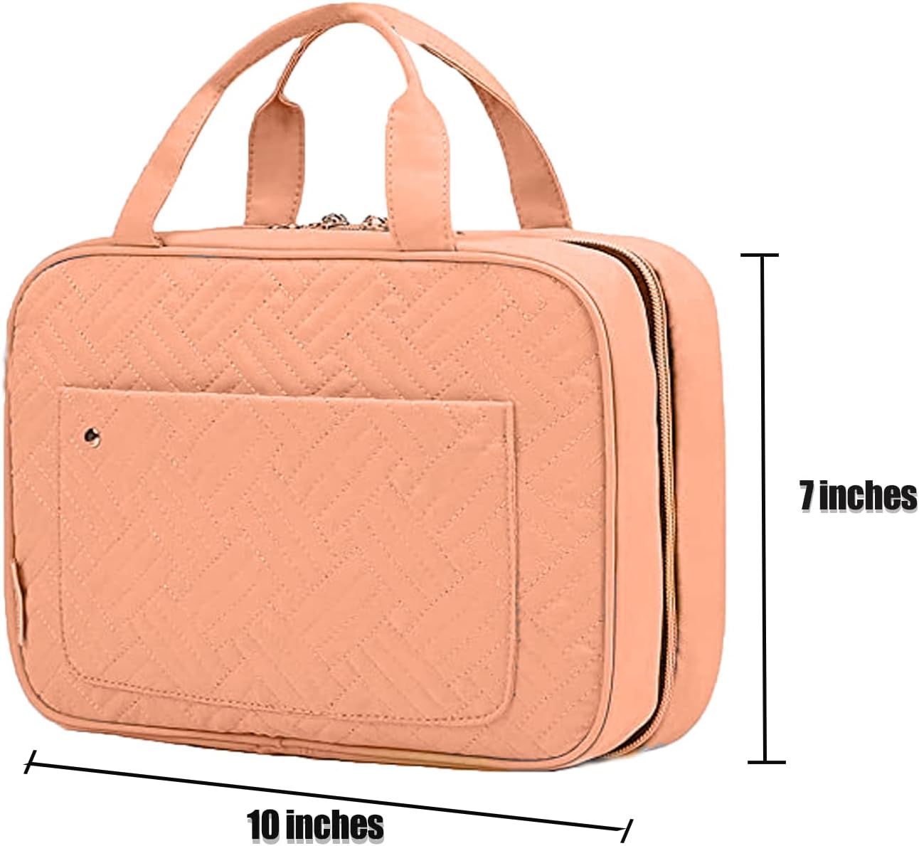 Compact & Large Travel Toiletry Bag, Water-Resistant Shaving Bag for Toiletries & Makeup, Bag Cosmetic Organizer for Women and Girls : Beauty & Personal Care