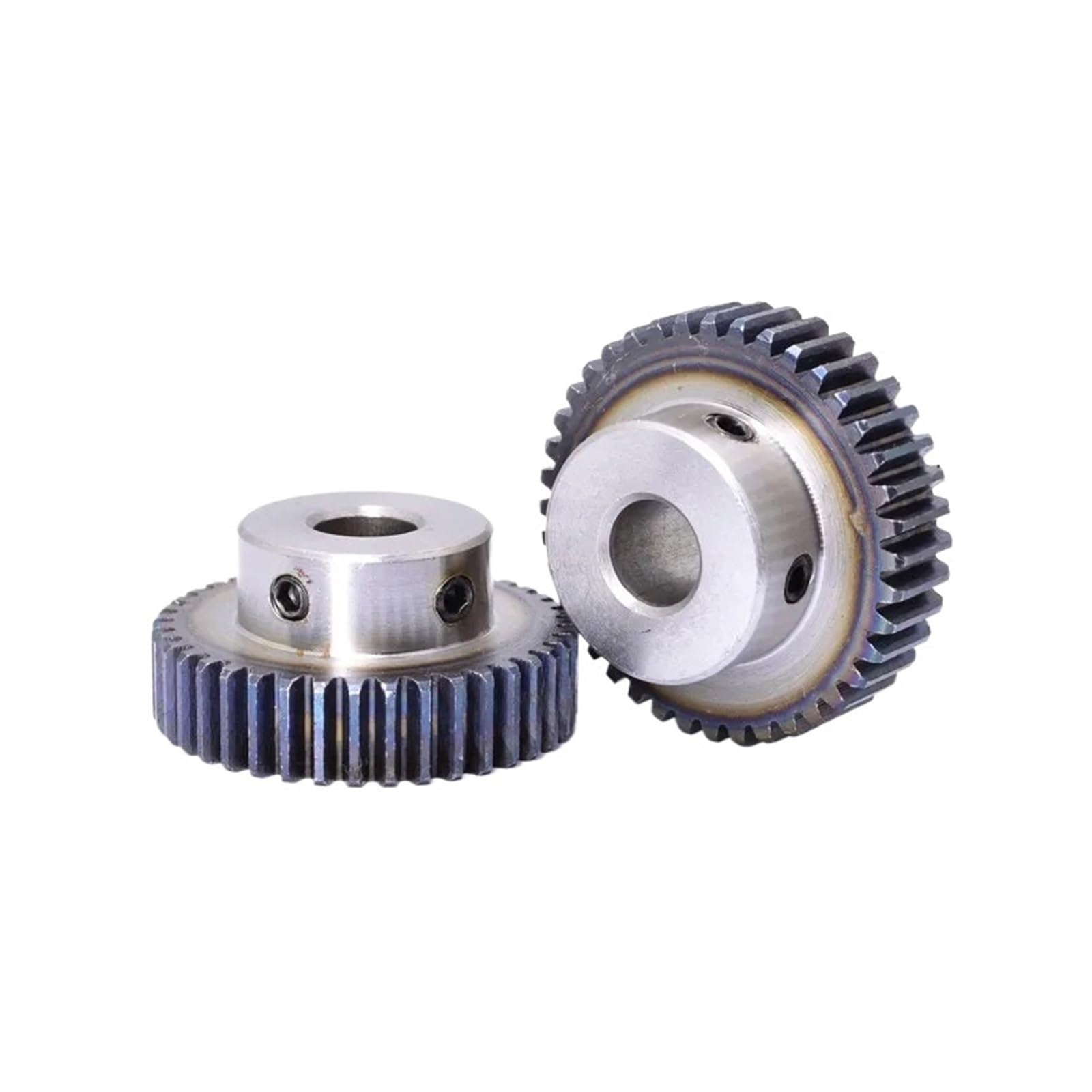 Bevel Gear Pinion Hardware Mechanical 1M Spur Gear Metal Transmission Gear 8mm Bore 45# Steel 1M 40 Tooth~100 Tooth Pinion Gear Metal(55 Teeth)