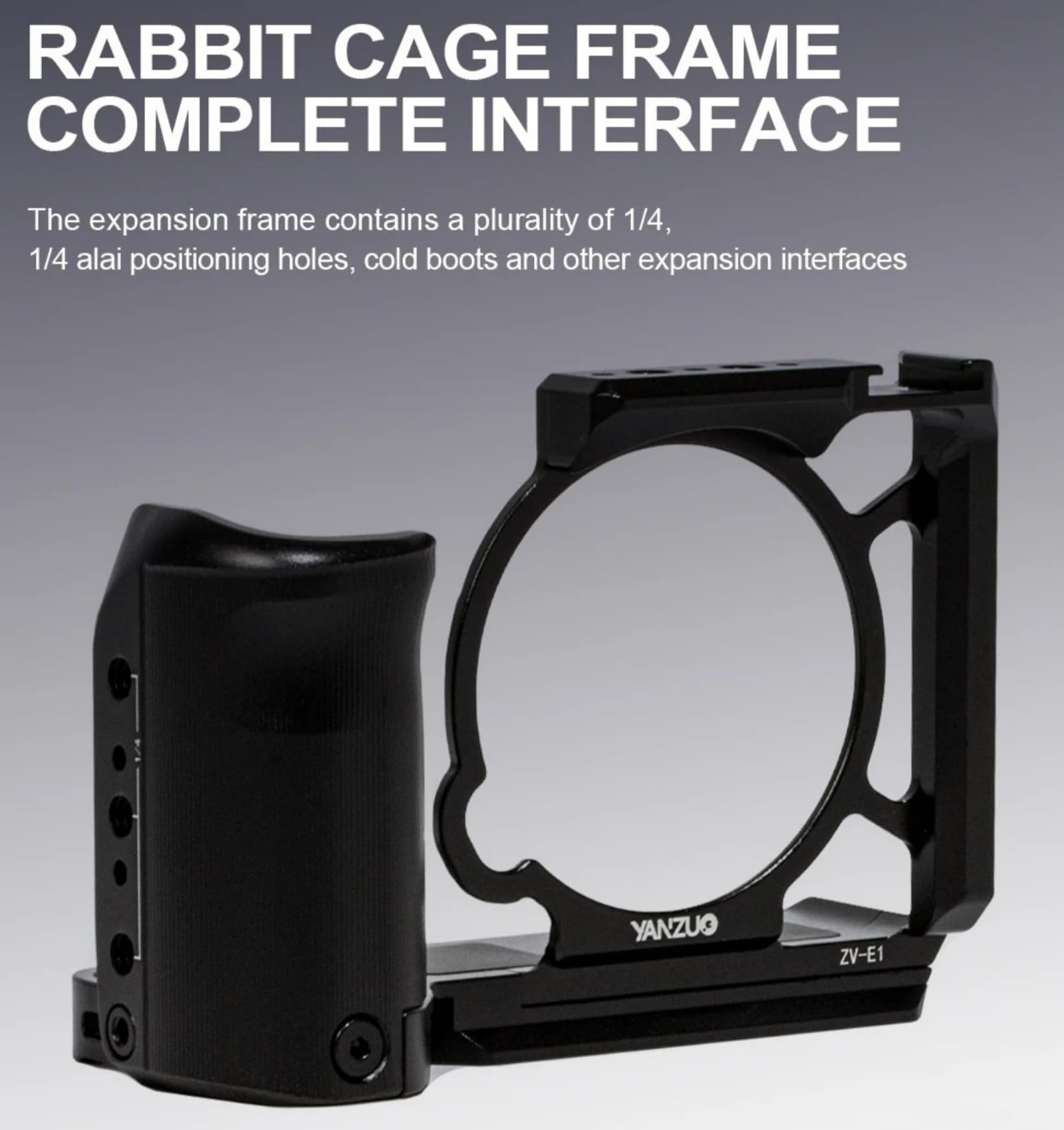 SONY ZV-E1 本体、付属品、箱、ケージ付き（防湿庫保管） Camera Cage