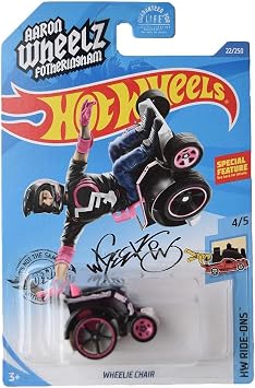 Hot Wheels Wheelie Chair, [Black/Pink] 22/250 Ride Ons 4/5