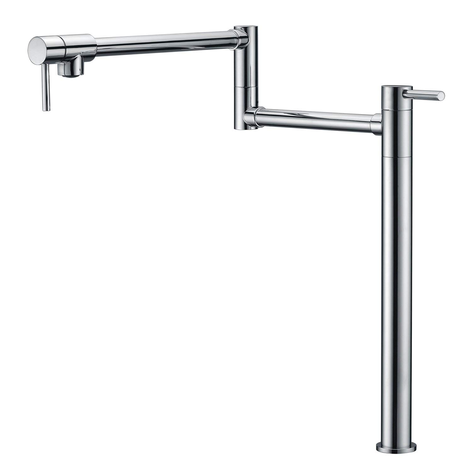 SUMERAIN Deck Mount Pot Filler Faucet,Chrome Finish — image 1
