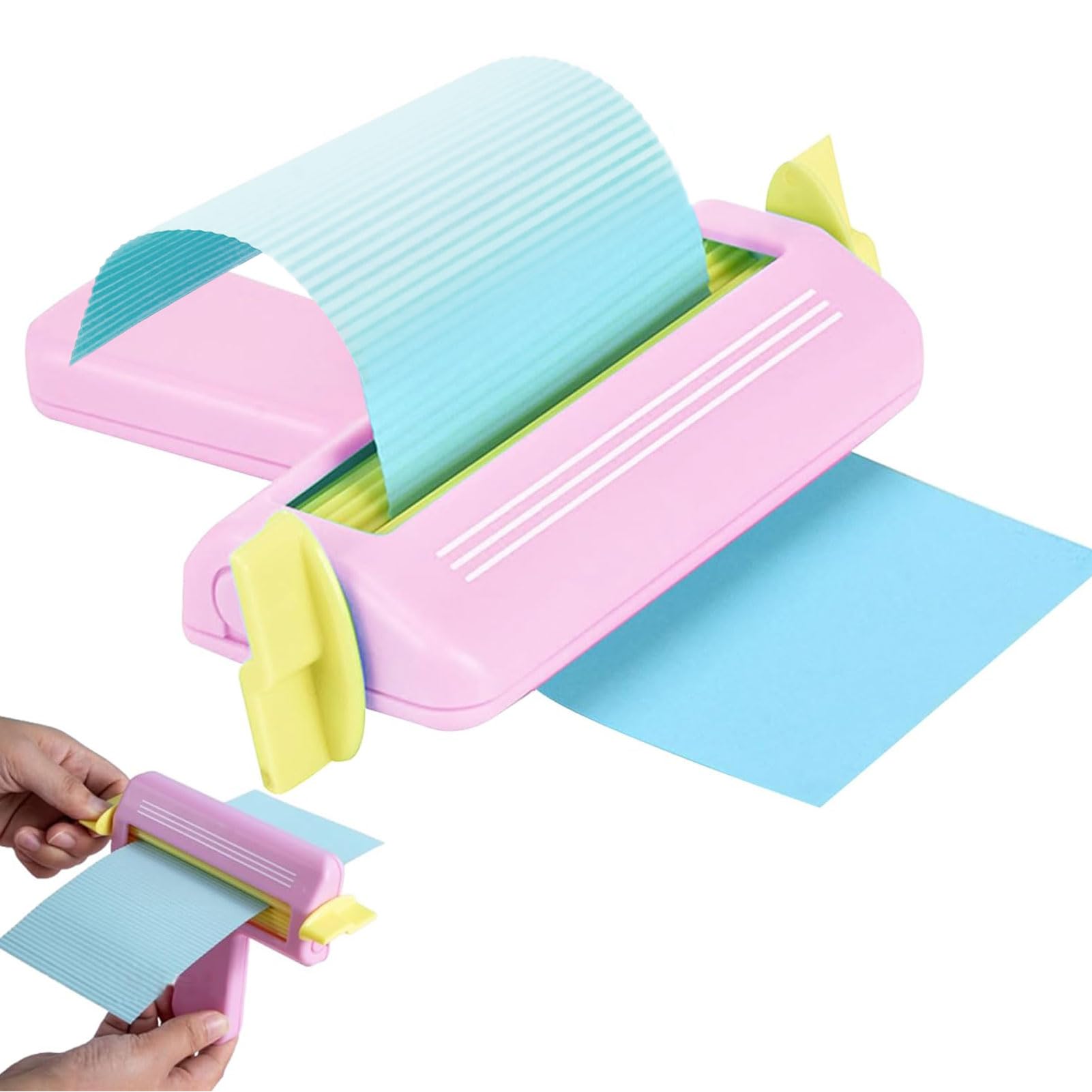 Crimpadora de papel, herramienta de quilling de papel, hojas de cartón, máquina de cartón ondulada, cortador de ondas de papel, herramienta de fabricación de quilling, herramienta para