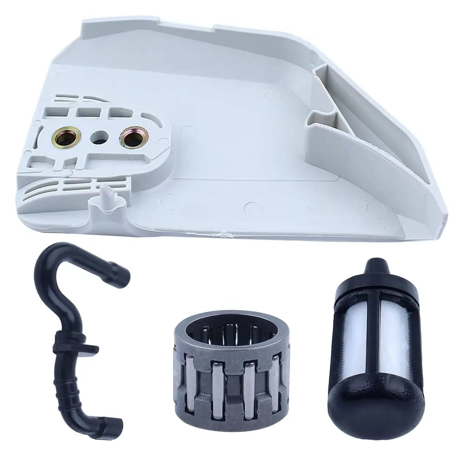 Kit de Cubierta de Embrague for Motosierra MS 210, 230 y 250 (con cojinete de Agujas, Filtro y línea de Aceite, n.° 1123 640 1705)