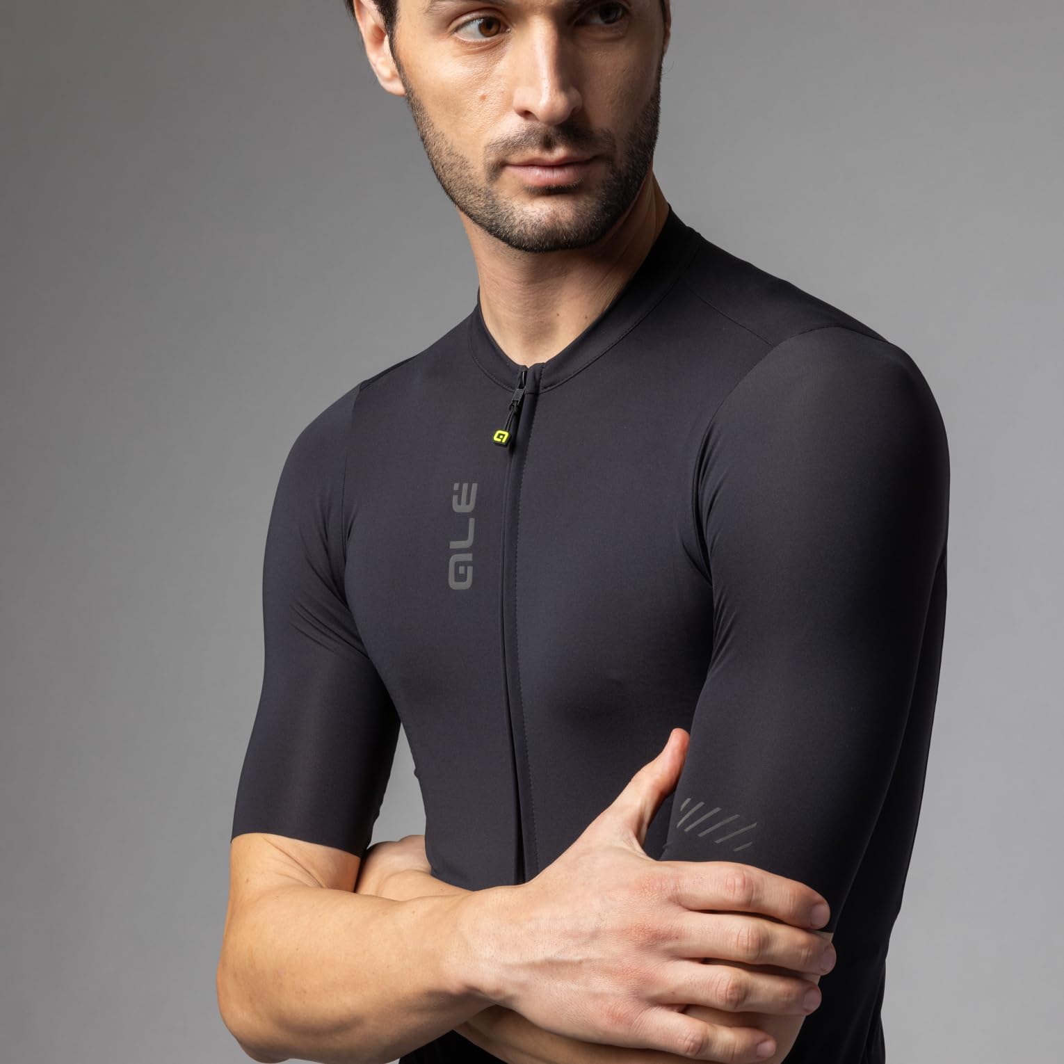 ALE' Pragma Colour Block Short Sleeve Maglia da Ciclismo Uomo (Pacco da 1)
