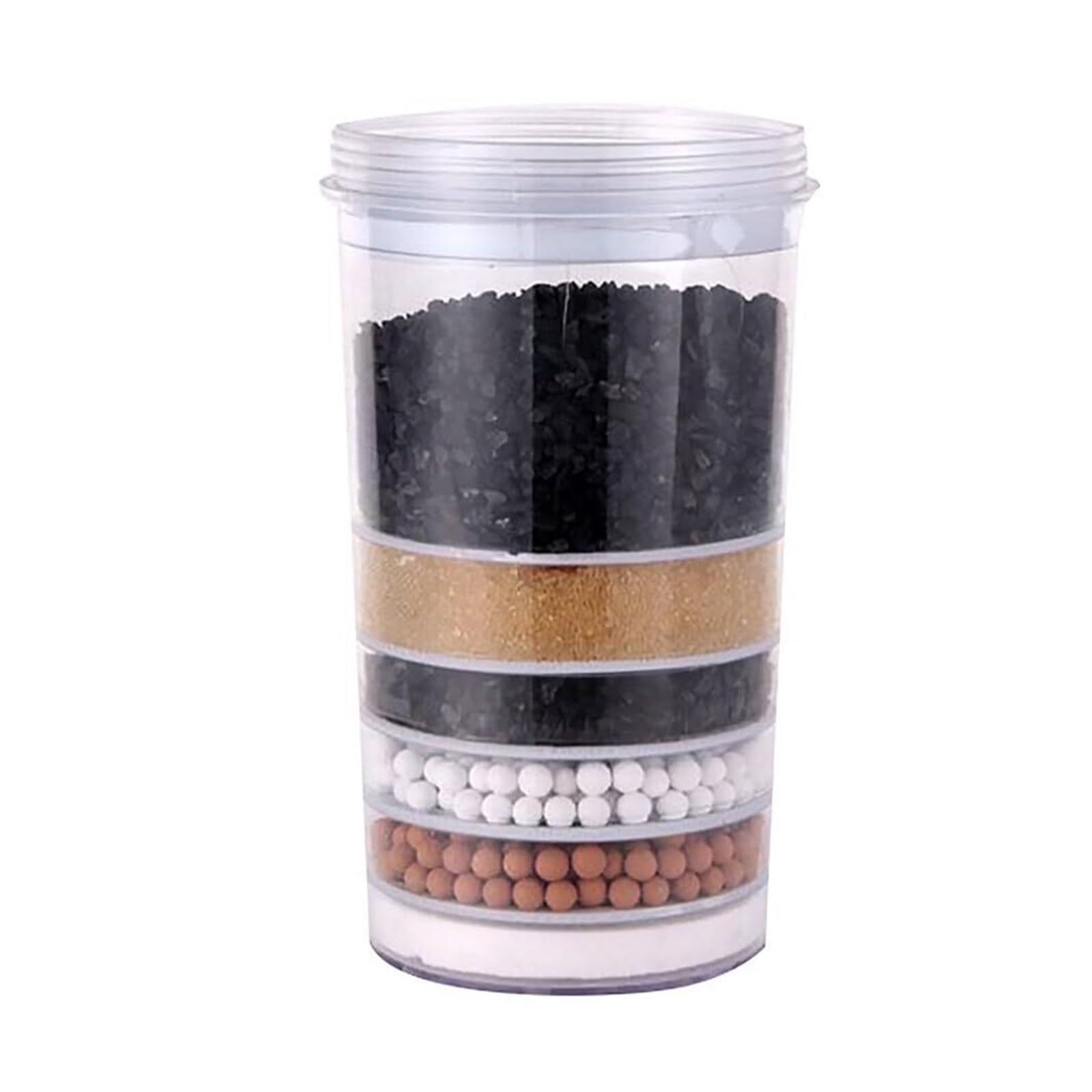 ZQFHSX High-efficiency water filter replacement parts - faucet-mounted system, 6-layer combined element, fast filtration