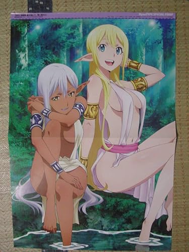 Amazon Gate 自衛隊 彼の地にて 斯く戦えりゲート テュカルナマルソー ヤオ レレイ ロゥリィマーキュリー Null 両面ピンナップポスター アニメ 萌えグッズ 通販