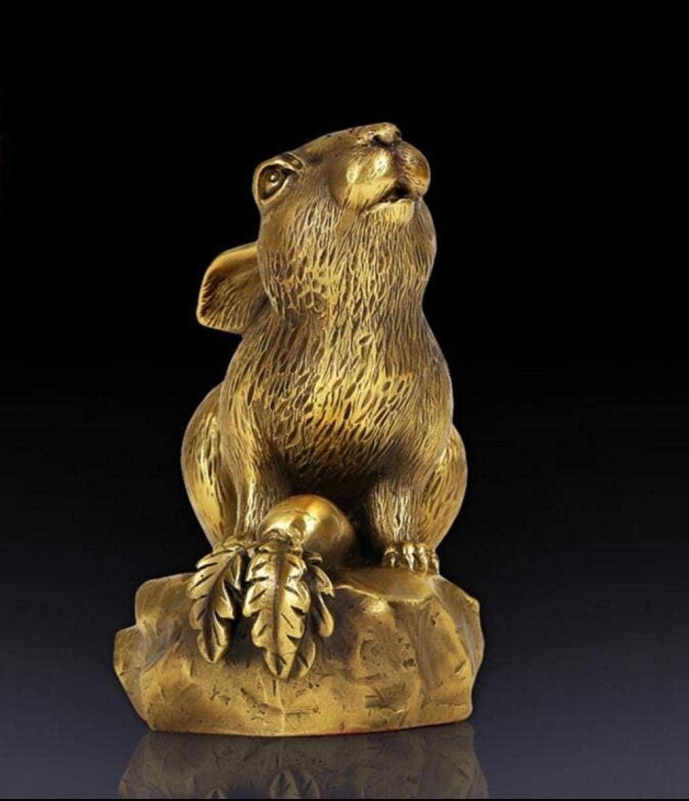 Estatua de estatuilla coleccionable, adorno de escritorio for decoración de oficina en el hogar, artículos decorativos, estatuas de animales, figuras de jardín for la casa, escultura, estatua, doce co