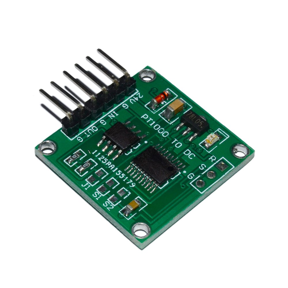 Thermal Resistance to Voltage PT1000 Turn 0-5V 0-10V Linear Conversion pt1000 Temperature Transmitter Module