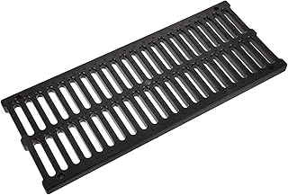 Yardwe Plastic Grate Plate Grid Plastic Trench Grate Trench Cover Plastic Black Grate Channel Drain Restaurant Drain Grate
