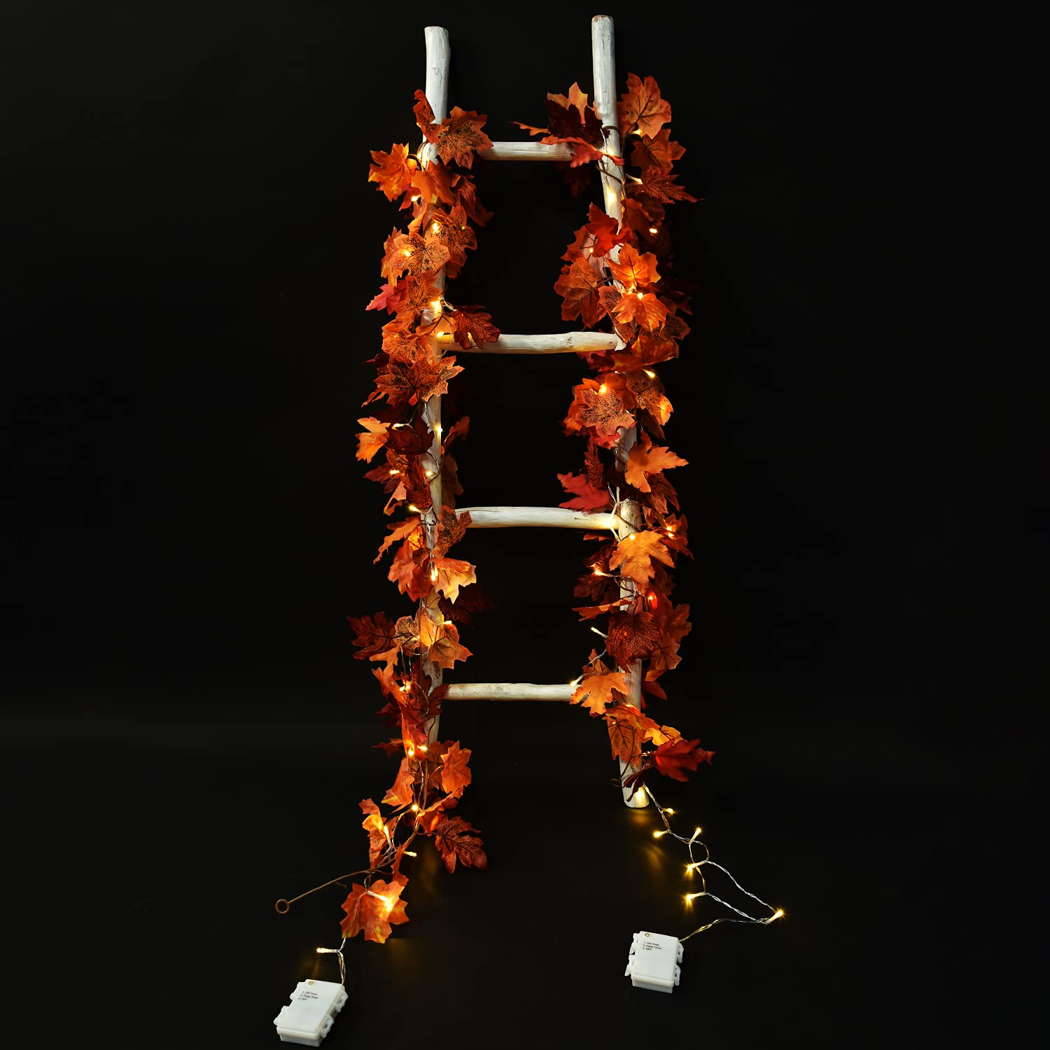 3M Guirlande Lumineuse Feuille D'Érable, Guirlande Lumineuse 20 Led En