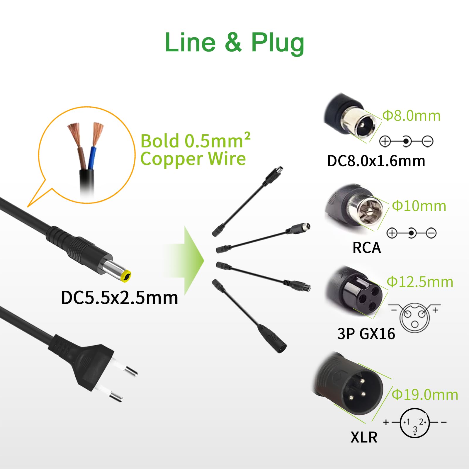 54.6V 3A Cargador Patinete Electrico, 48V Litio Batería Scooter Eléctrico compatibles con Smartgyro Speedway, Kugoo M4 / M4 Pro, Hitway H5/H5 Pro, UrbanGlide E-Cross Pro, JOYOR