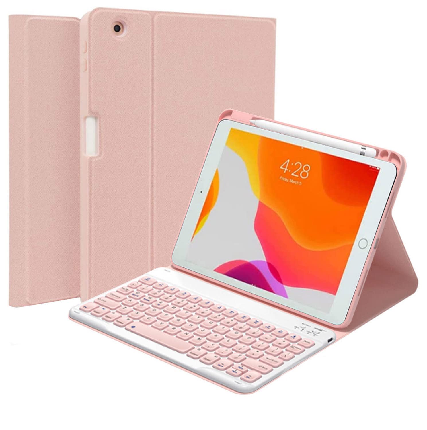 ZOMUN Toetsenbordhoes voor iPad 10.2 (7e generatie 2019) & (8e