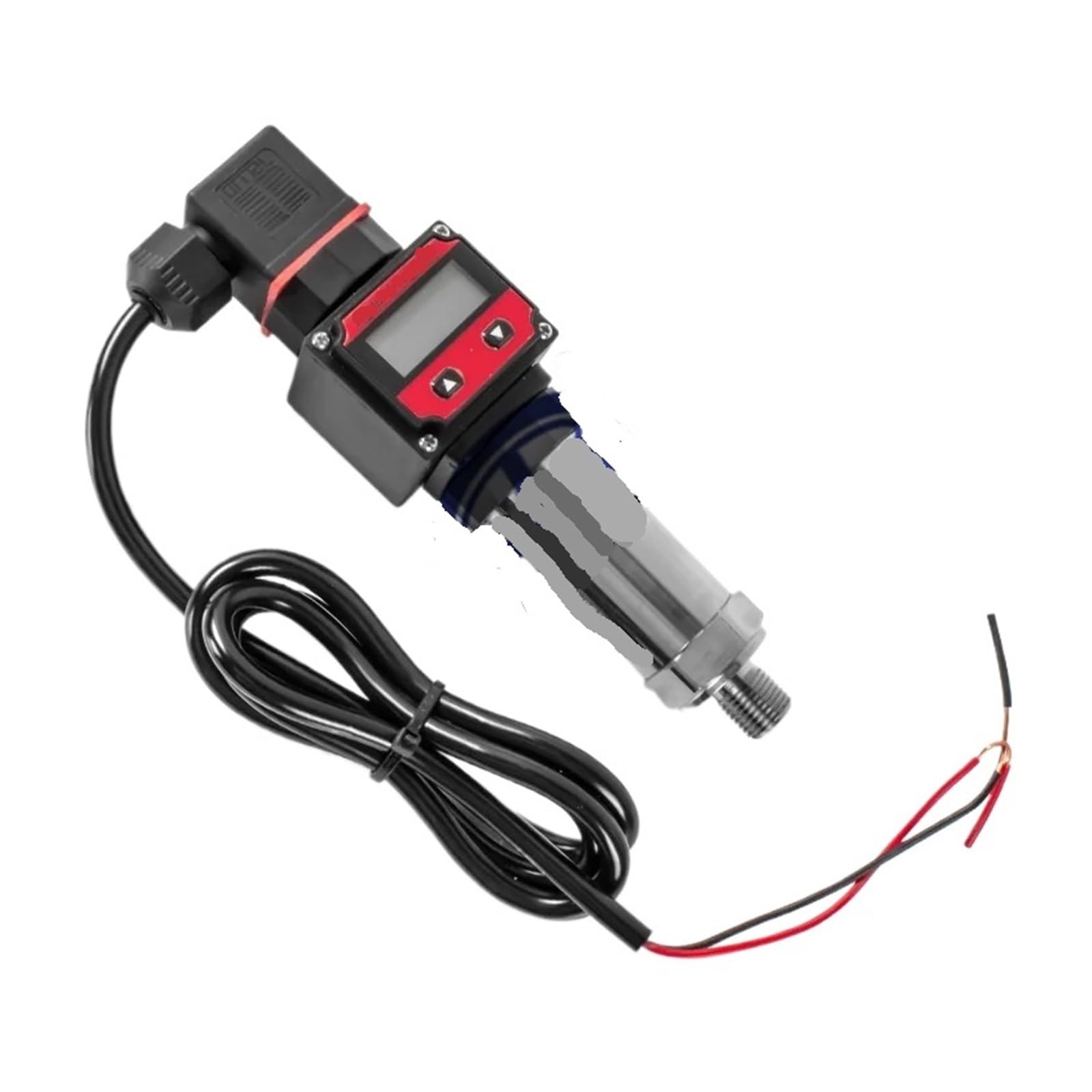 Transmisor de presión Transmisor de presión 4-20 mA Salida DC24V Sensor Agua Aceite -1-0-1000bar Medición de presión G1/4 G3/8 NPT1/4 Transductor(G3-8,-0.1 to 1Mpa)