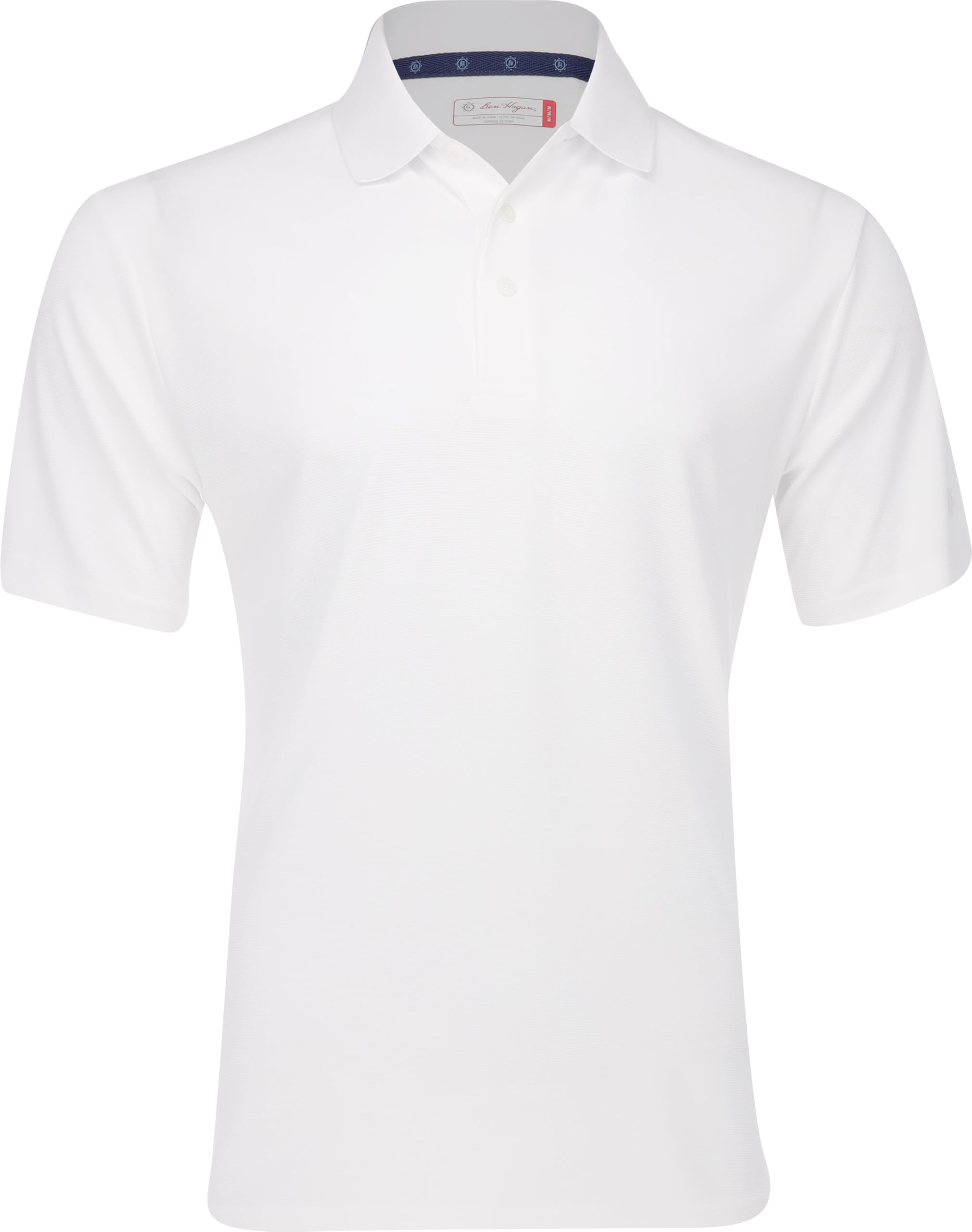 Ben Hogan Solid Ottoman Textured Polo