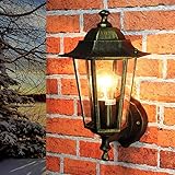 solar außenleuchte antik Wandhalterung Breite: 105mm | Wandhalterung Höhe: 140mm | Bohrlochabstand: 50