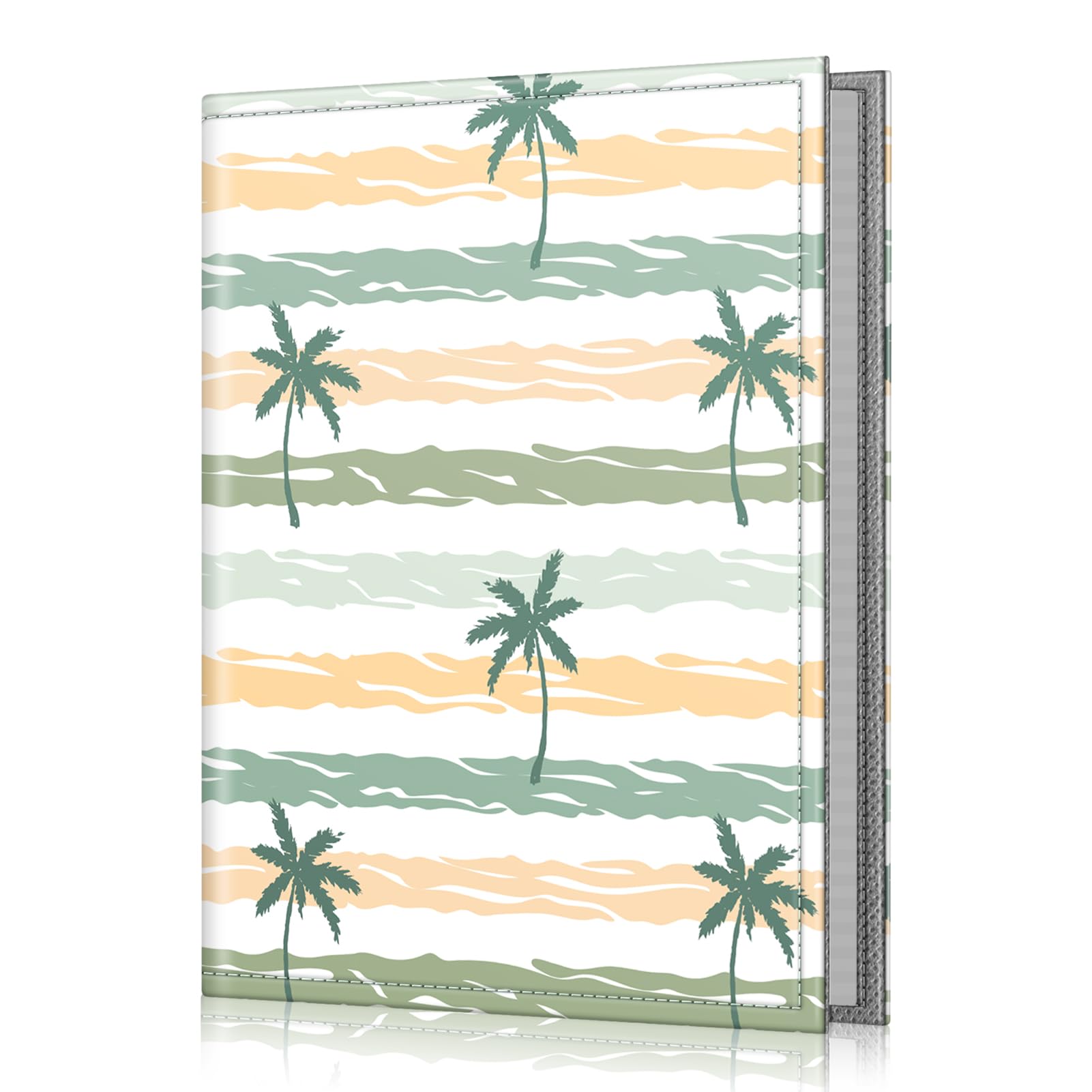 FINTIE Photo Album 4x6 Photos - 52 Pockets Small Mini Capacity Premium Vegan Leather Cover, Portable Wallet Albums for Family Wedding Boys Girls, Palms