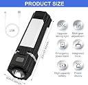 LED Camping Lamps, 3000 mAh Camping Lantern, Torch LED Rechargeable, Work Light, Camping Light with Continuously Dimmable & 5 Light Modes, Foldable Tent Lamp for Camping, Hiking, Emergency gallery image